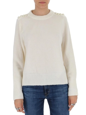 3.1 Phillip Lim Pearl Embellished Sweater