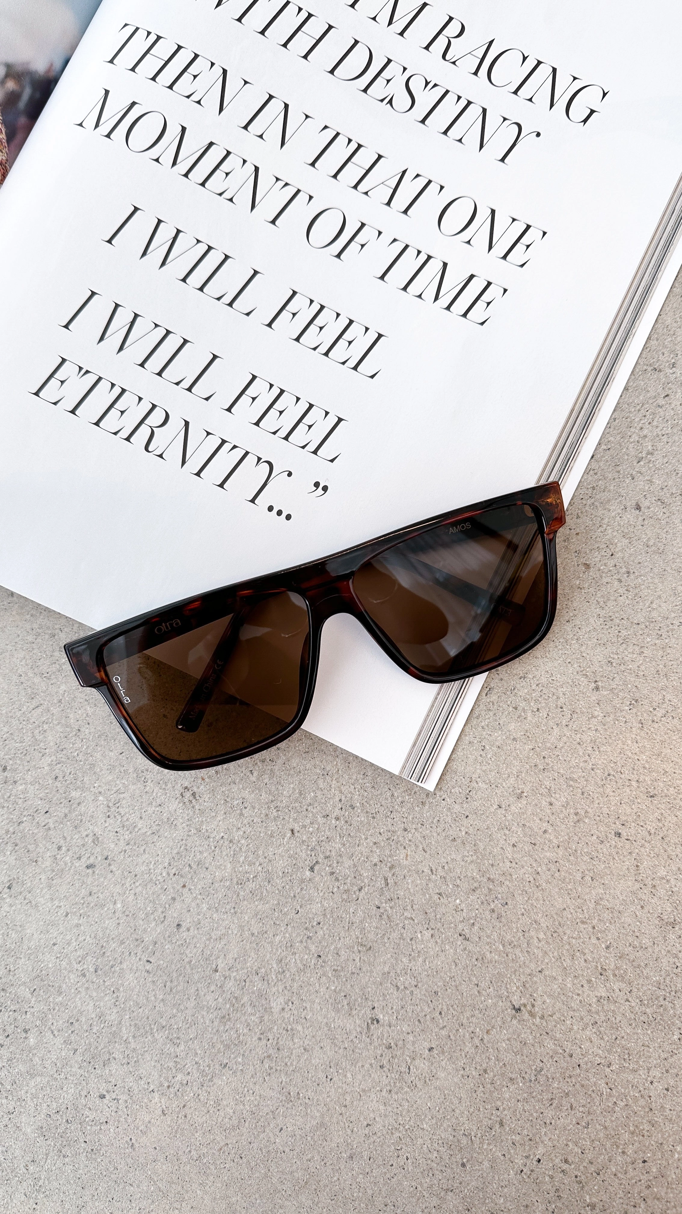 Amos Sunglasses - Tort/Brown