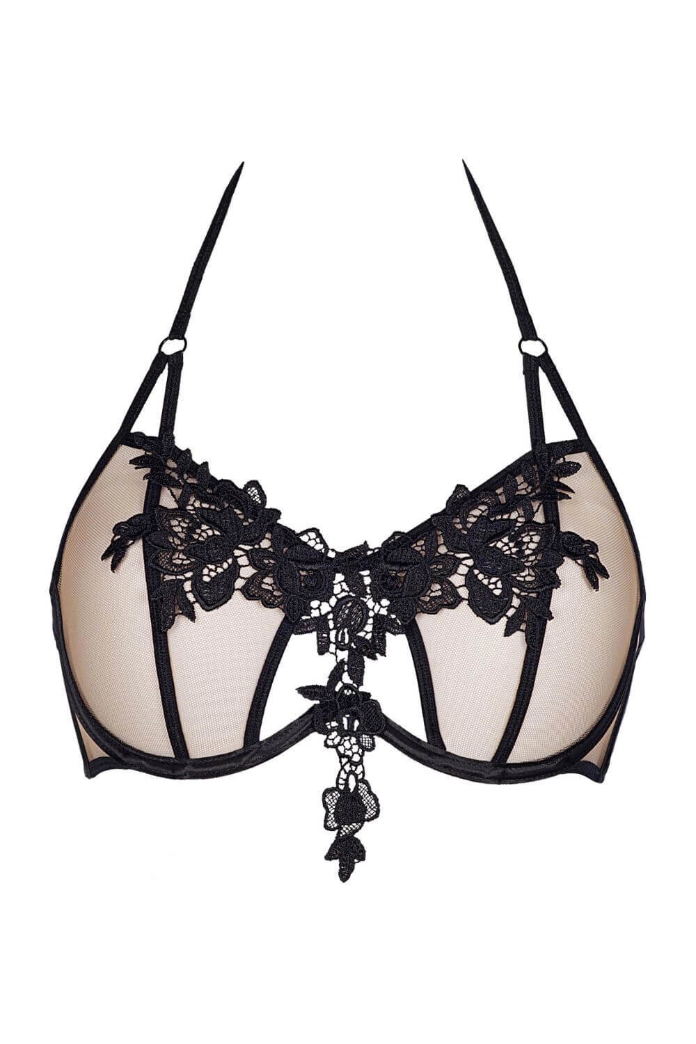 Axami Flamenco Sheer Mesh Unlined Bra