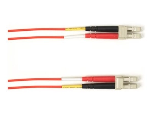 Black Box - Patch cable - LC multi-mode (M) to LC multi-mode (M) - 21.3 m - fiber optic - 50 / 125 micron - OM4 - OFNR - riser FOCMRM4-LCLC-RD-70