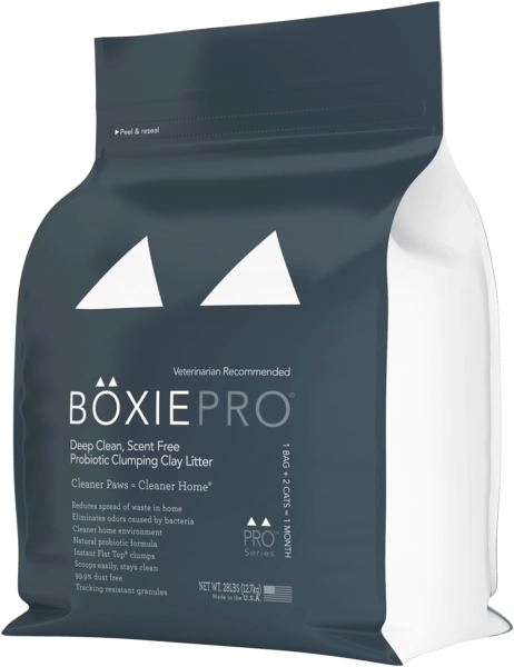 BoxiePro® Deep Clean Probiotic Cat Litter