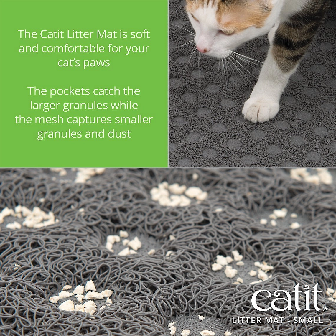 Catit Cat Litter Mat in Grey