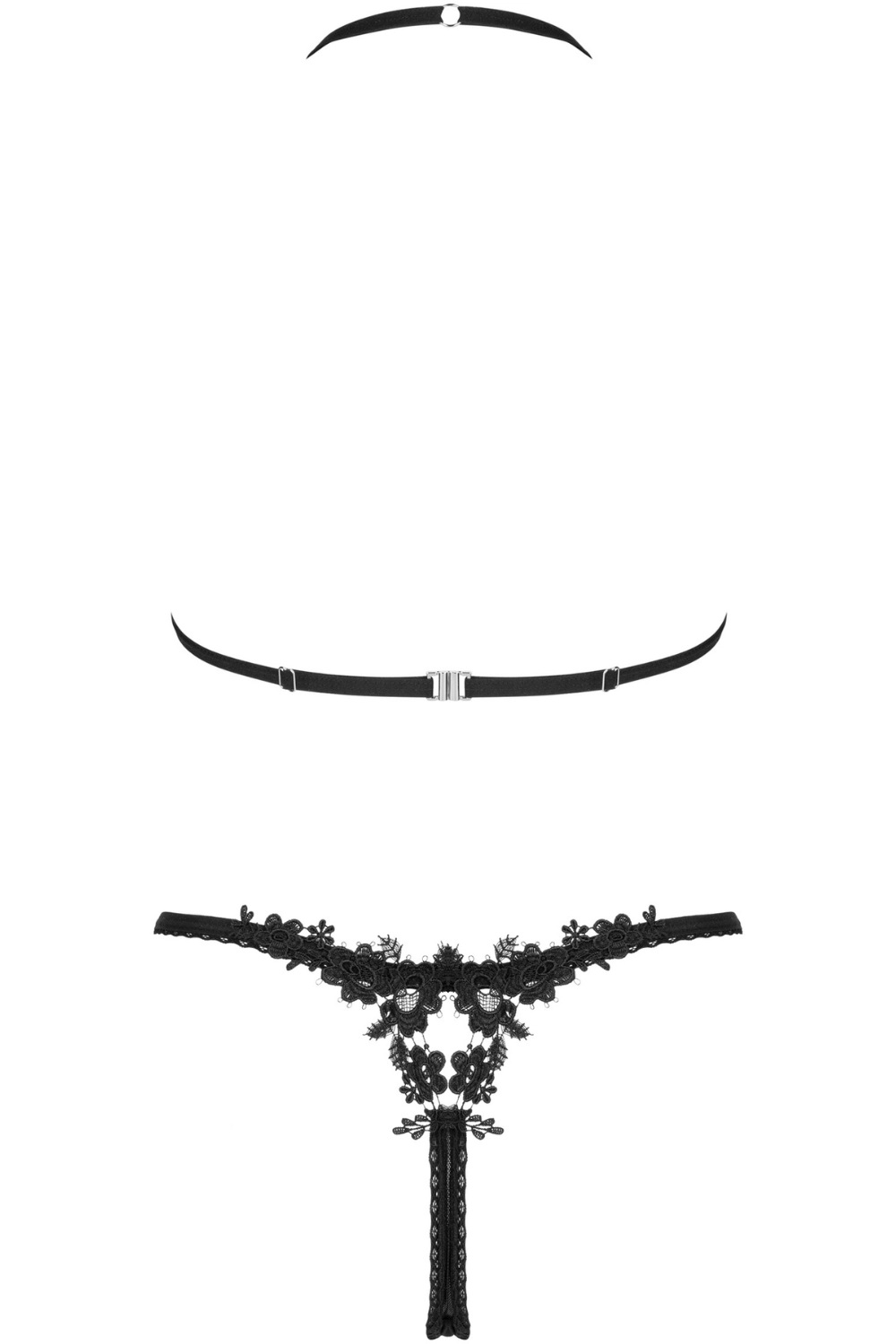Celia Noir Bra & Thong