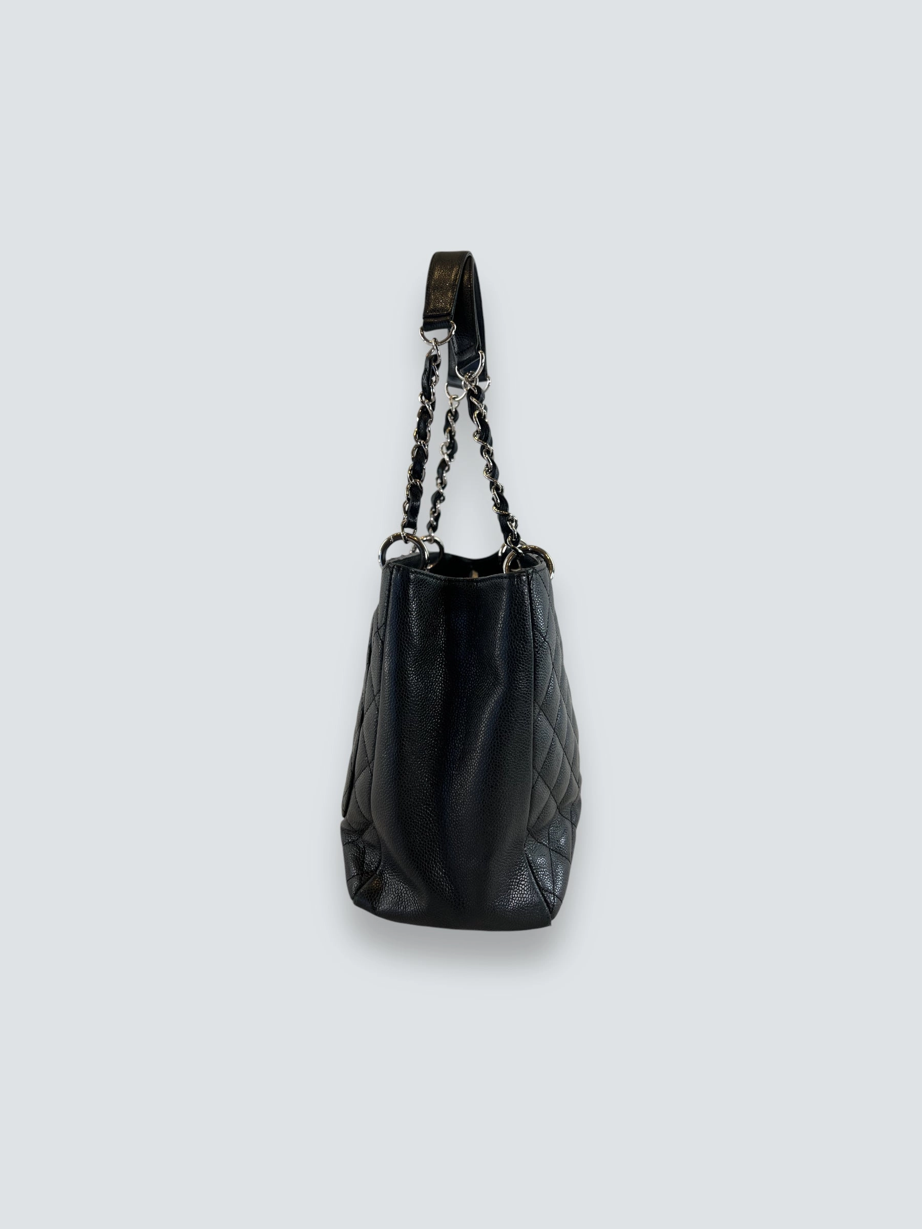 Chanel Black Caviar Leather GST Tote
