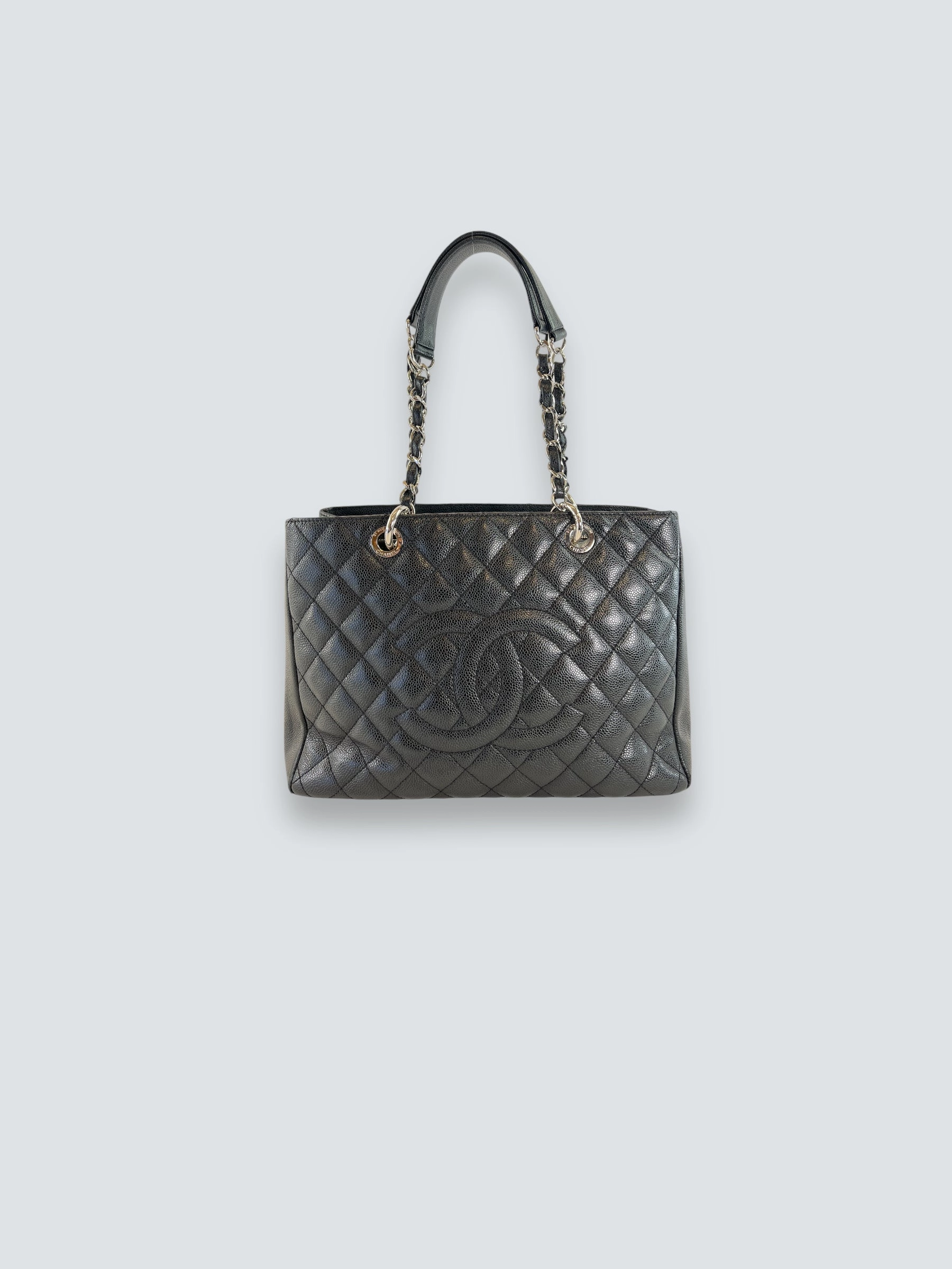 Chanel Black Caviar Leather GST Tote