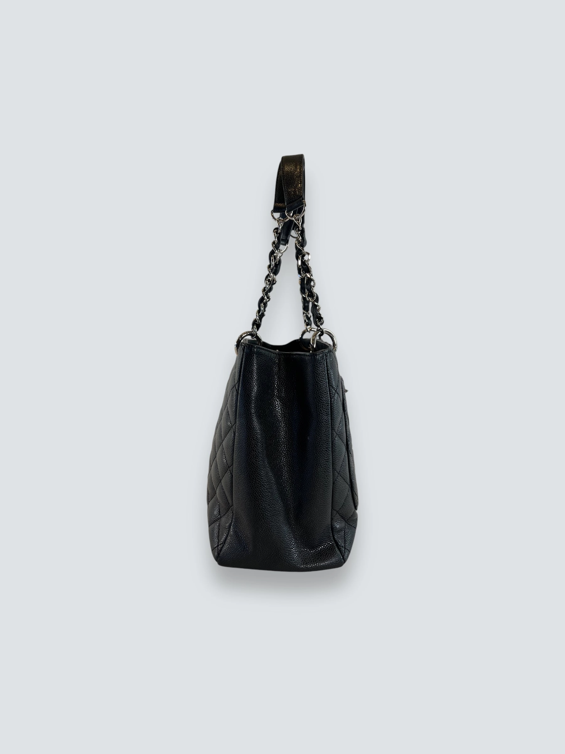 Chanel Black Caviar Leather GST Tote