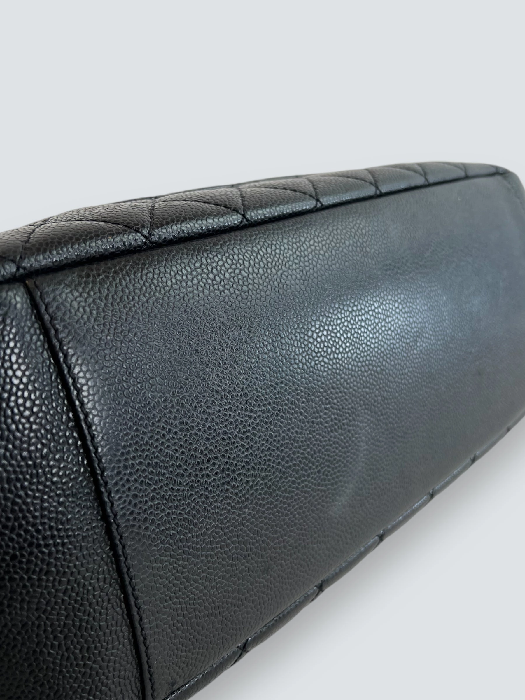 Chanel Black Caviar Leather GST Tote