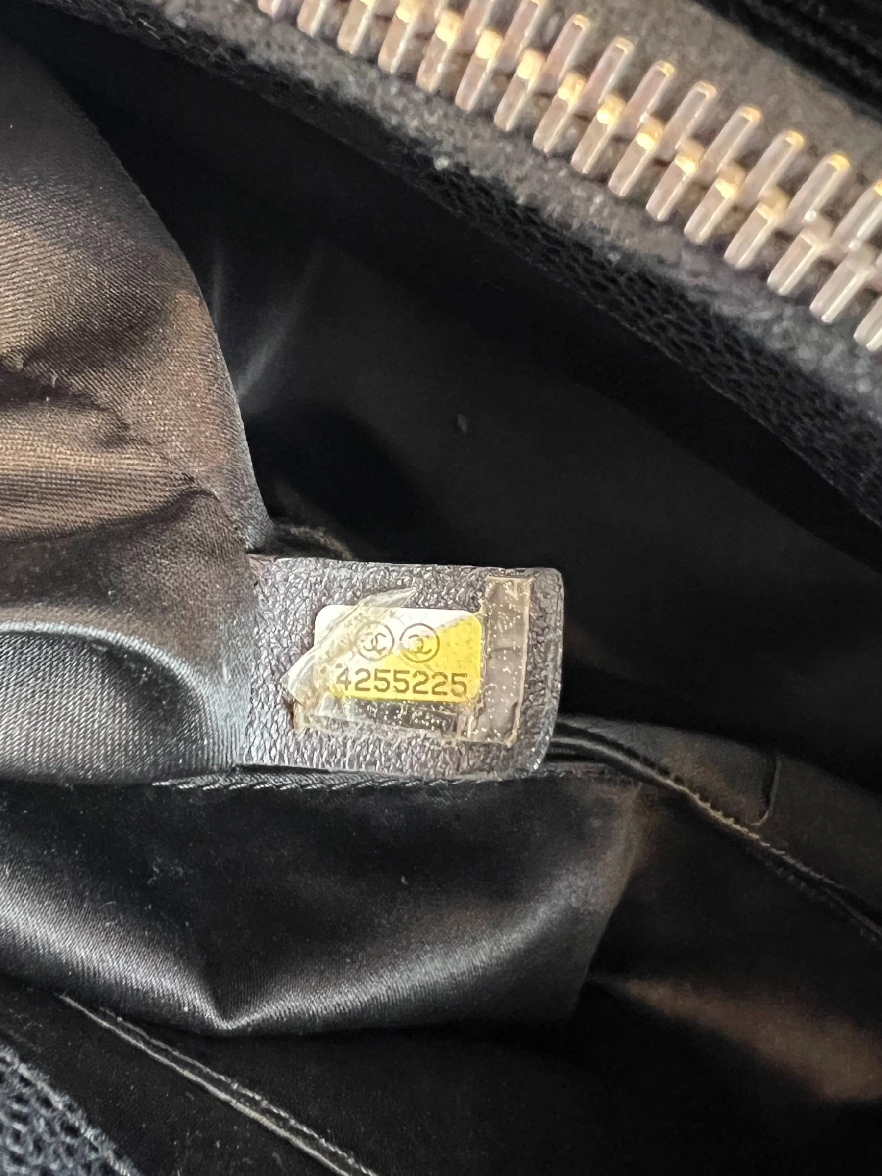 Chanel Black Caviar Leather GST Tote