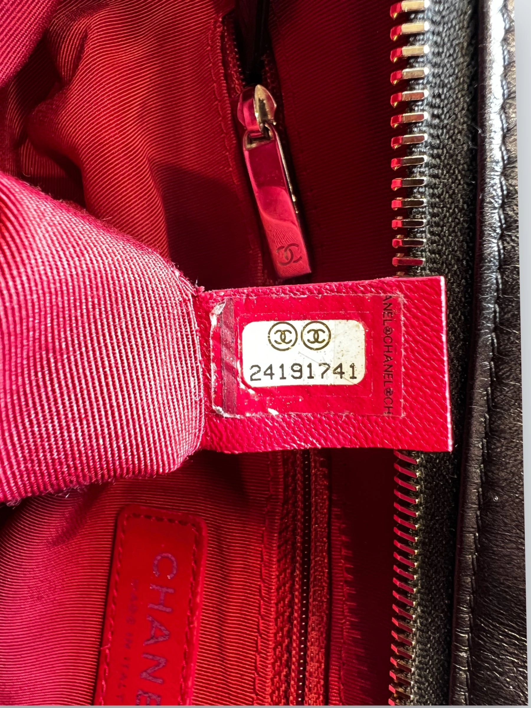Chanel Black Leather Large Gabrielle Crossbody