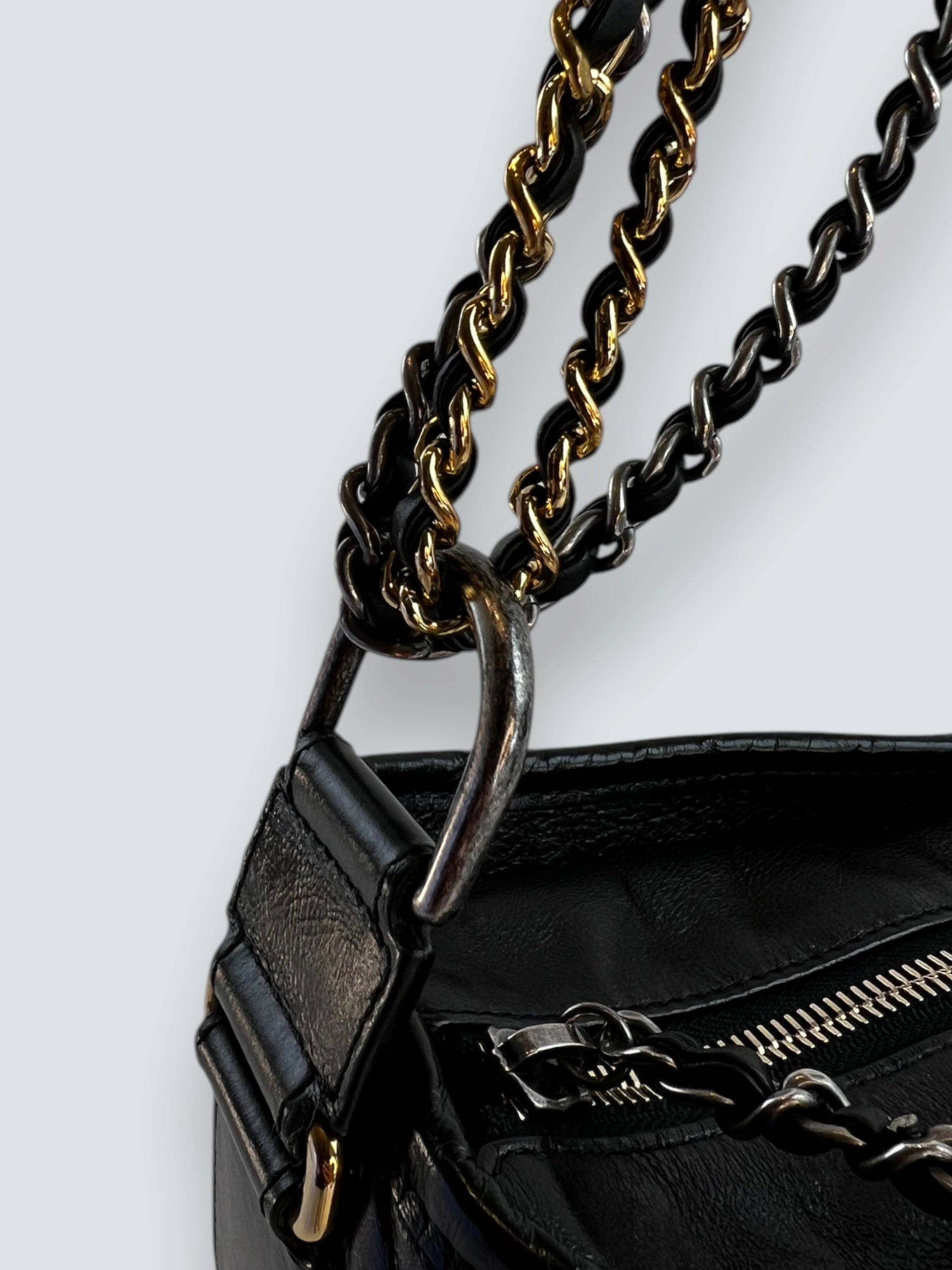 Chanel Black Leather Large Gabrielle Crossbody