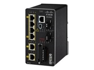 Cisco Industrial Ethernet 2000 Series - Switch - managed - 4 x 10/100   2 x 10/100/1000 - DIN rail mountable - refurbished IE-2000-4T-G-L-RF