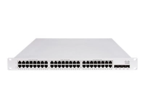 Cisco Meraki MS150 48T-4G - Switch - managed - 48 x 10/100/1000   4 x Gigabit SFP - rack-mountable - for P/N: MA-CBL-100G-1M, MS150-48T-4G