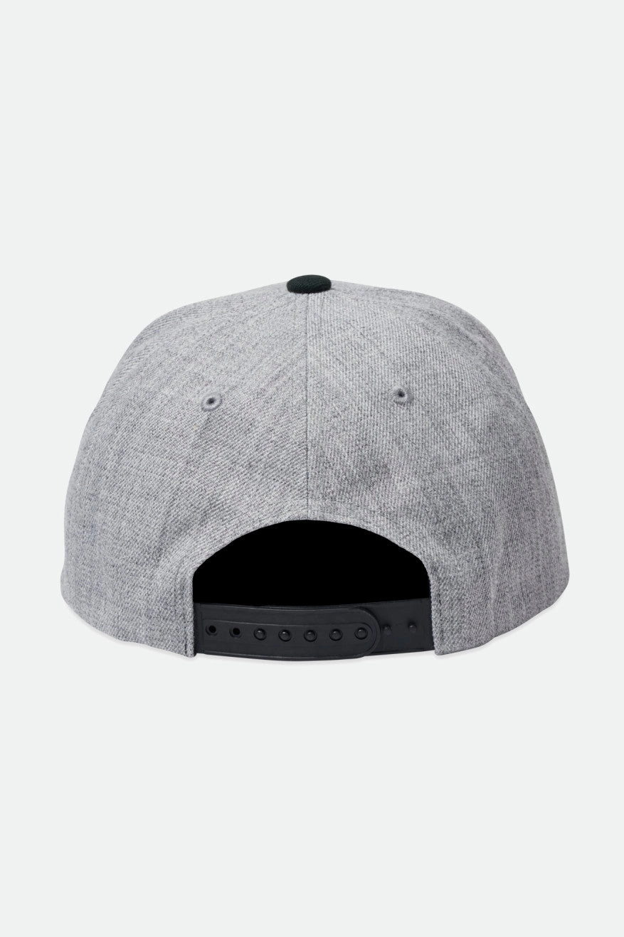 Crest Netplus Snapback - Heather Grey/Black