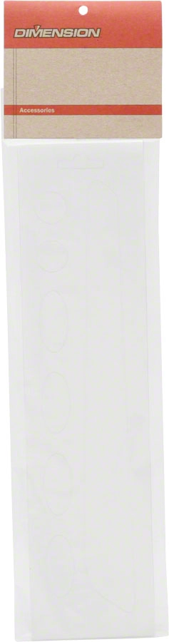 Dimension Chainstay Protector and Frame Dots - Clear