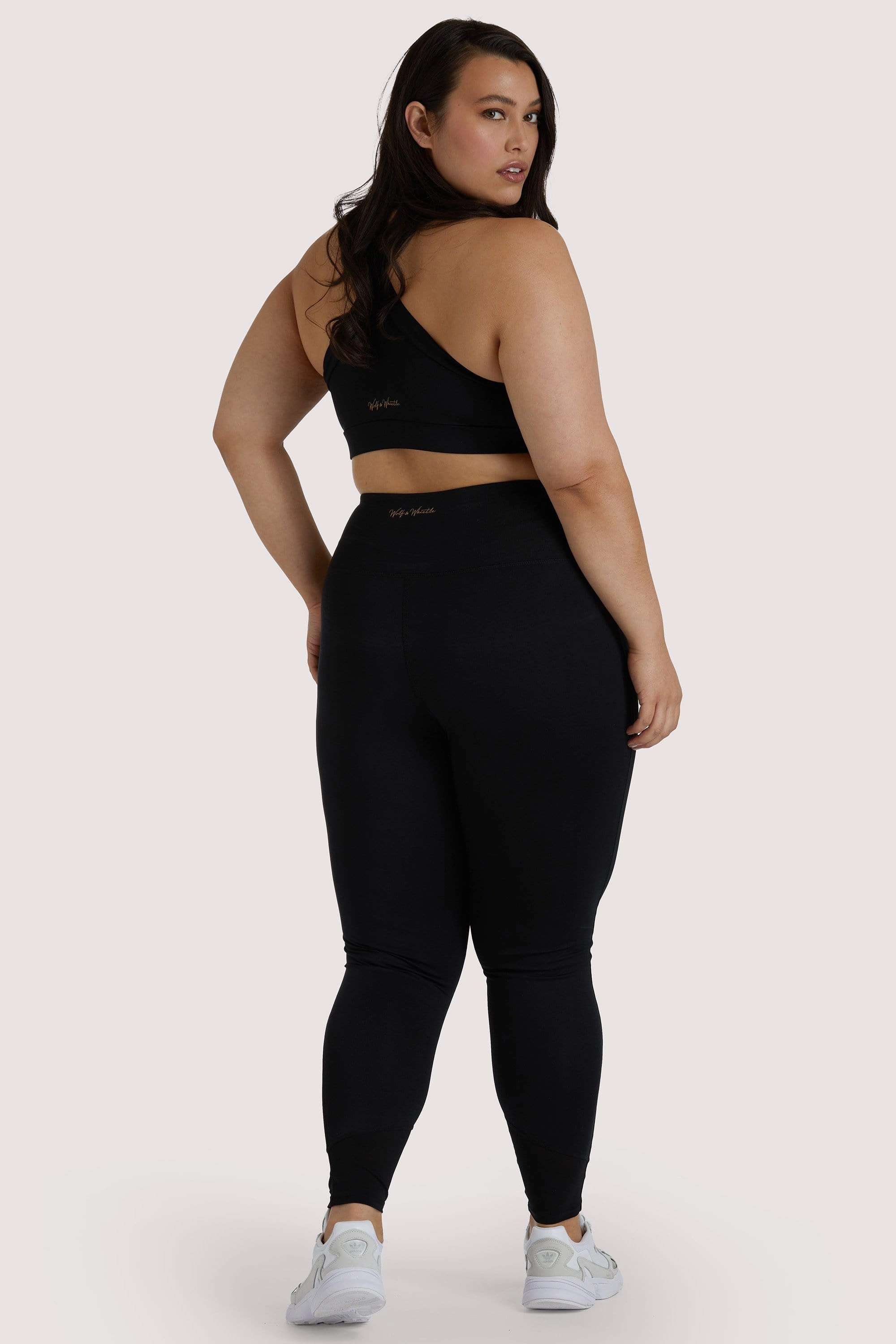 Eco Black Zip Front Curve Bra