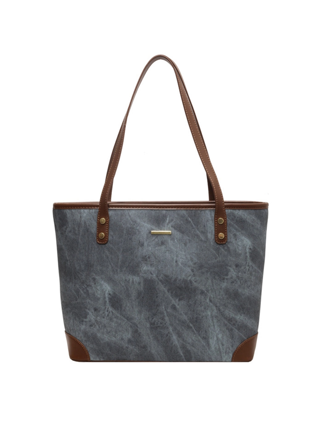 Fashion Textured Large Capacity Tote Shoulder Bag