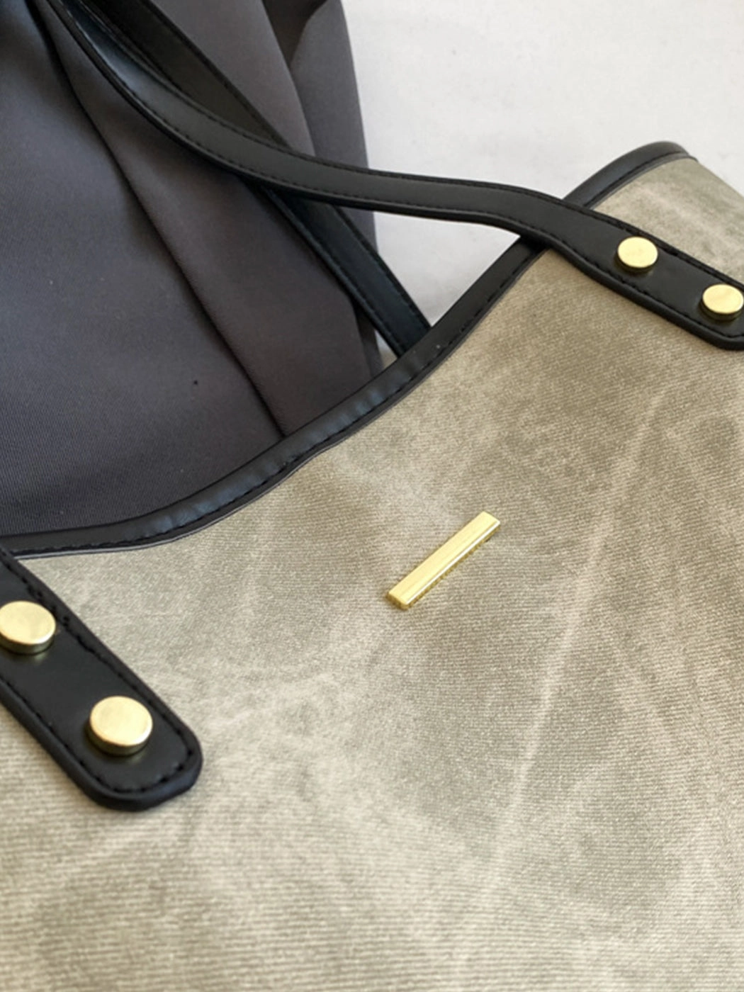 Fashion Textured Large Capacity Tote Shoulder Bag