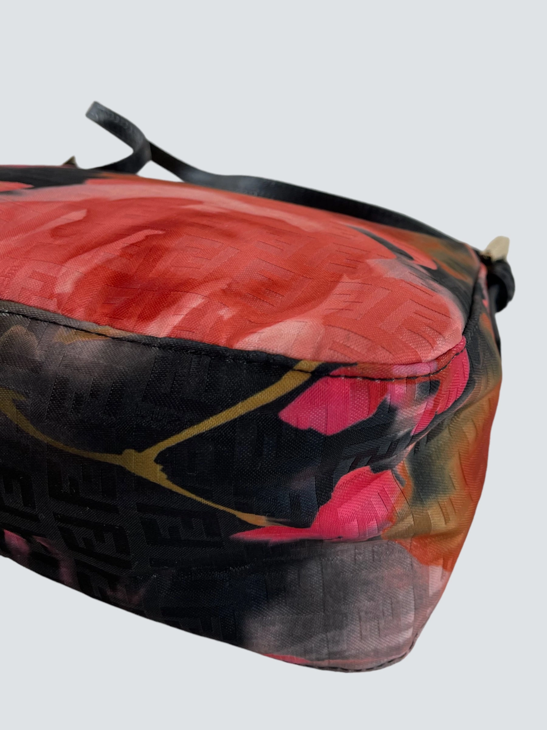 Fendi Multi Colour Canvas and Leather Mini Forever Mama Baguette