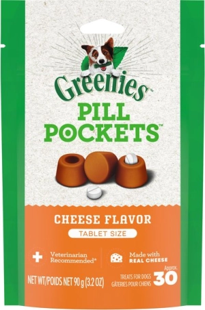 Greenies Pill Pockets Cheese Flavor Dog Treats