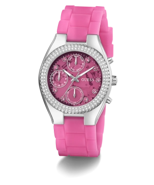 GUESS Ladies Sparkling Pink Limited Edition Watch
