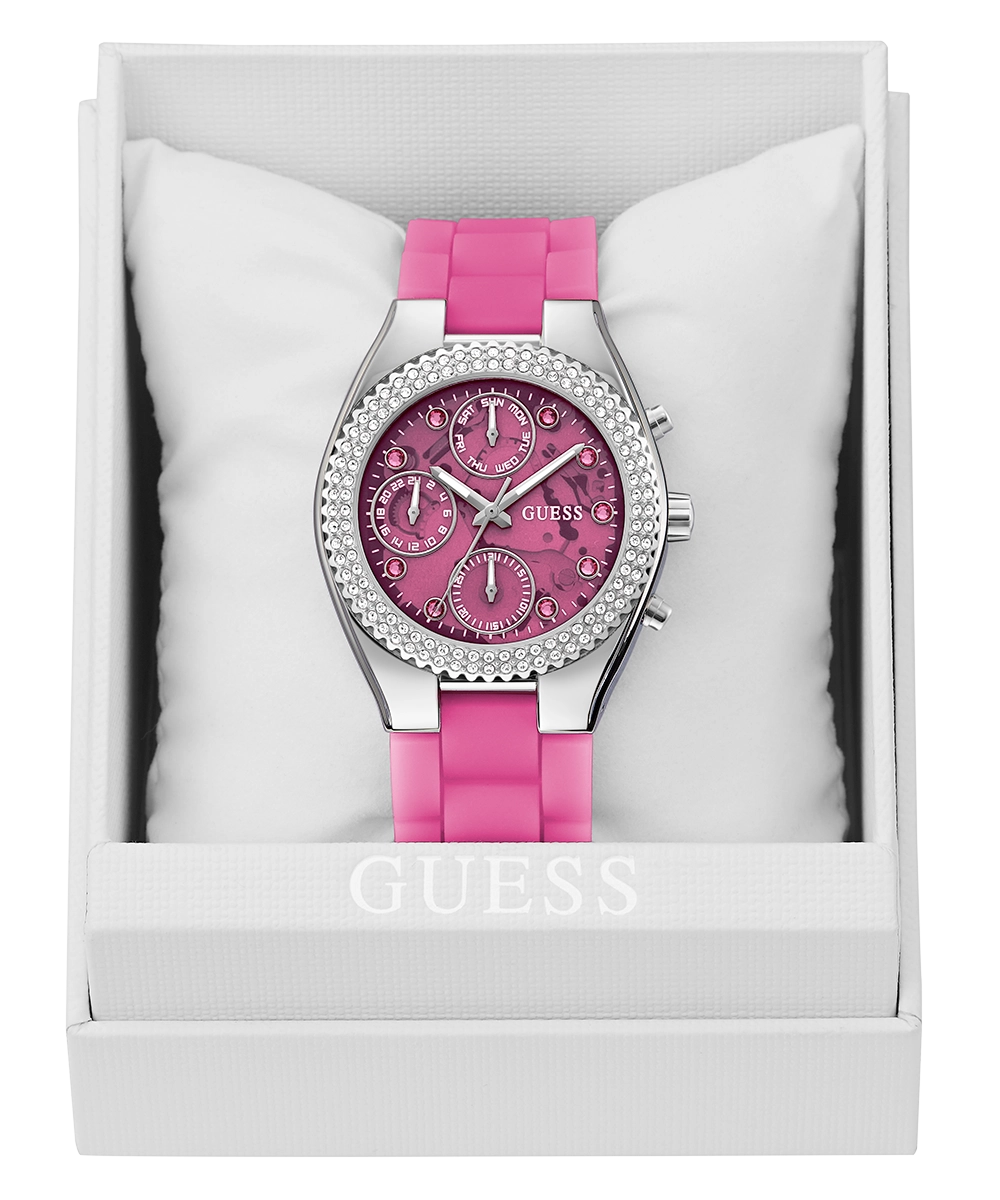 GUESS Ladies Sparkling Pink Limited Edition Watch