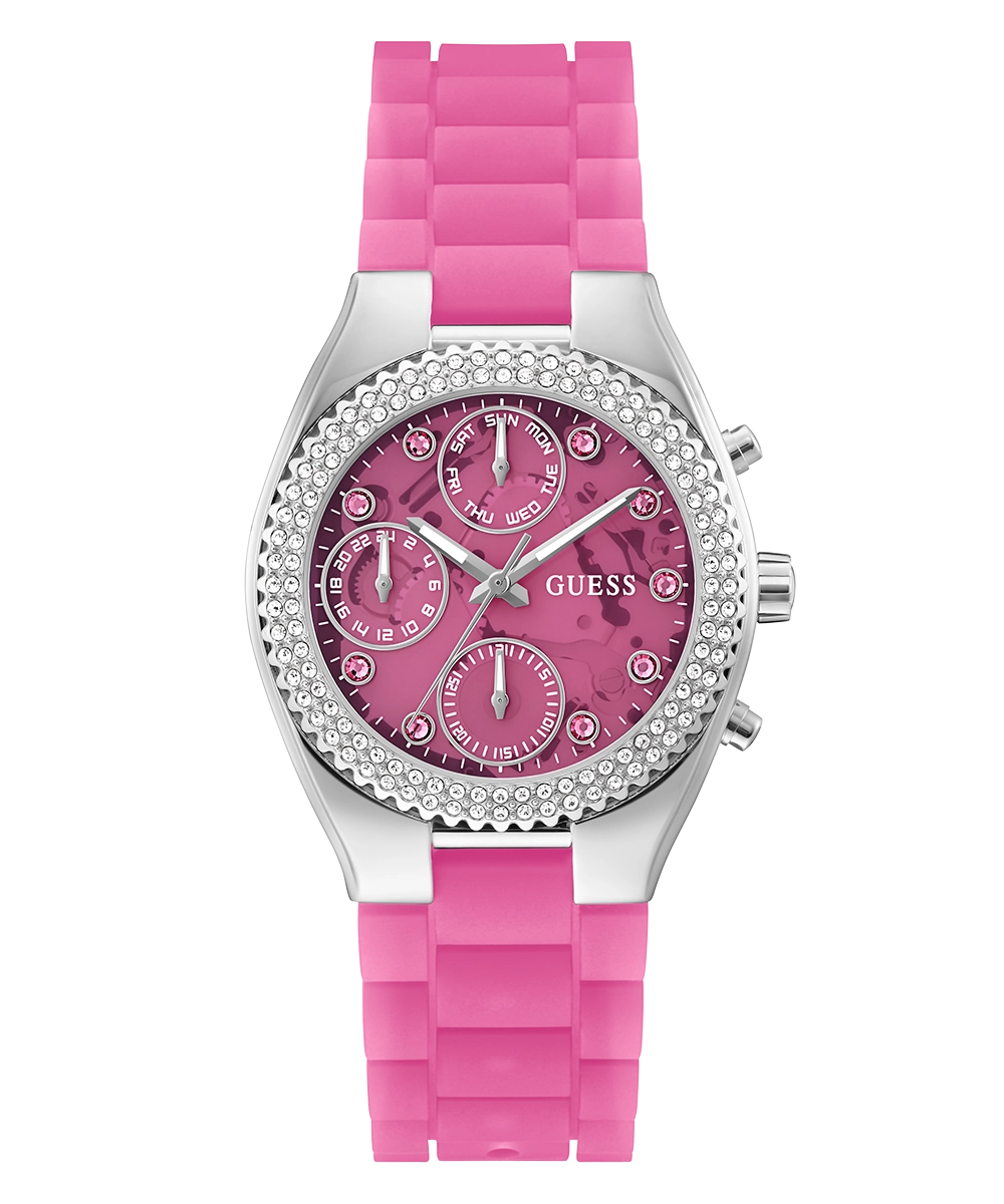 GUESS Ladies Sparkling Pink Limited Edition Watch