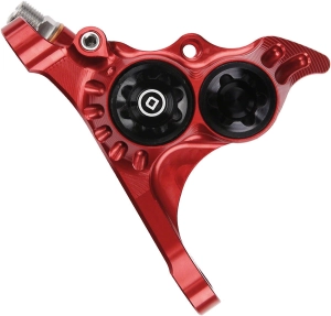 Hope RX4  Disc Brake Caliper - Flat Mount Front  20mm DOT Type Red