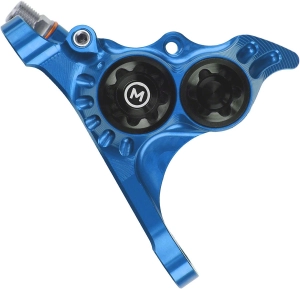 Hope RX4  Disc Brake Caliper - Flat Mount Front  20mm Mineral Oil Type Blue