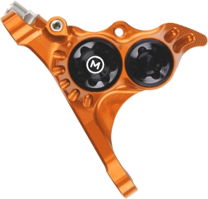 Hope RX4  Disc Brake Caliper - Flat Mount Front  20mm Mineral Oil Type Orange