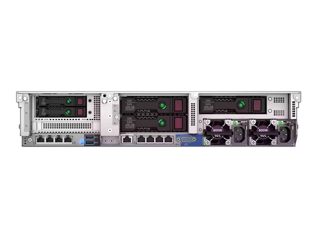 HPE ProLiant DL380 Gen10 Network Choice - Server - rack-mountable 2U - 2-way - no CPU up to - RAM 0 GB - SATA - hot-swap 3.5 P19718R-B21#B19