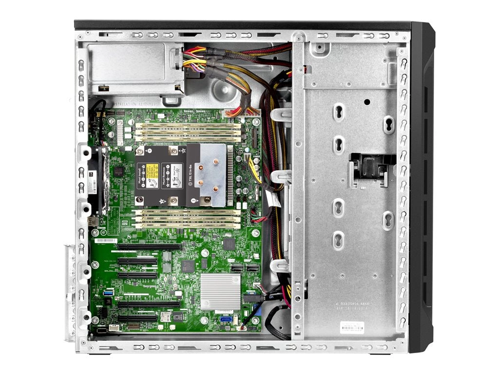 HPE ProLiant ML110 Gen10 - Server - tower 4.5U - 1-way - no CPU up to - RAM 0 GB - SATA - non-hot-swap 3.5 bay(s) - no HDD - 872305R-B21#B19