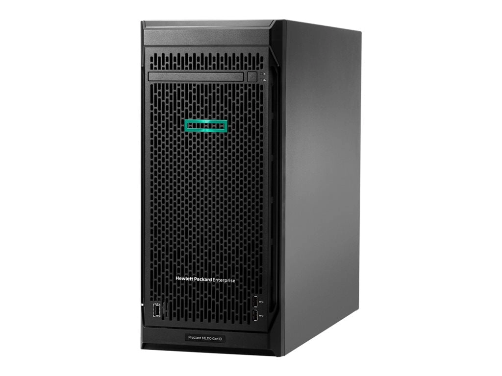 HPE ProLiant ML110 Gen10 - Server - tower 4.5U - 1-way - no CPU up to - RAM 0 GB - SATA - non-hot-swap 3.5 bay(s) - no HDD - 872305R-B21#B19