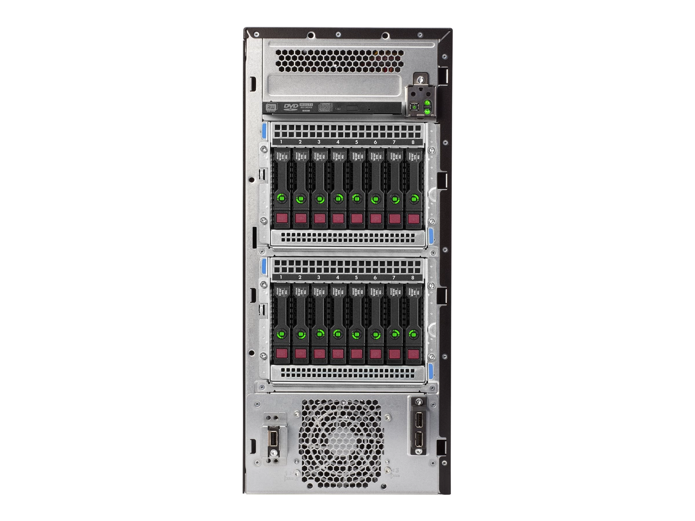 HPE ProLiant ML110 Gen10 - Server - tower 4.5U - 1-way - no CPU up to - RAM 0 GB - SATA - non-hot-swap 3.5 bay(s) - no HDD - 872305R-B21#B19