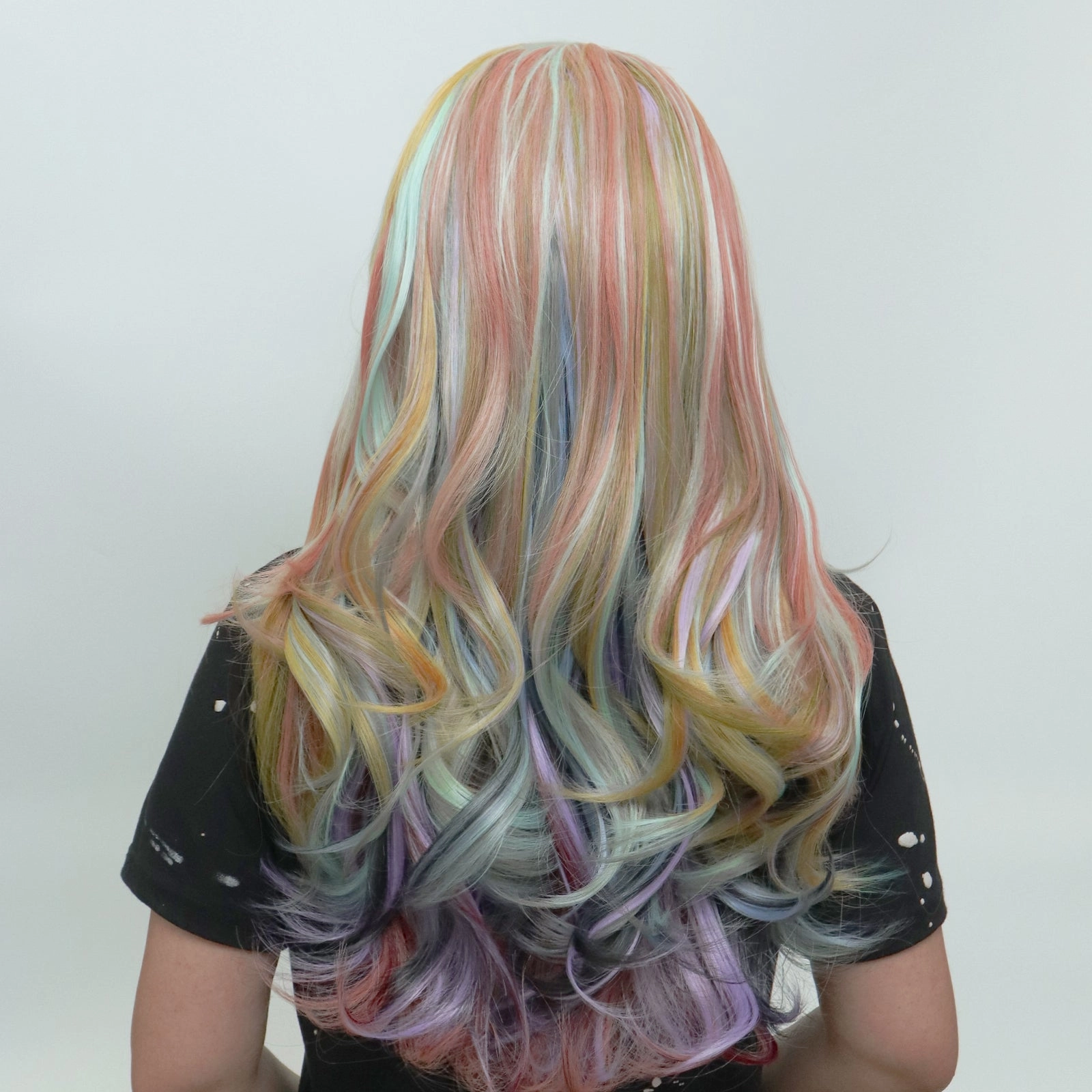 IMstyle Doreen Glueless 13*3 free parting with colorful color and layer wavy style