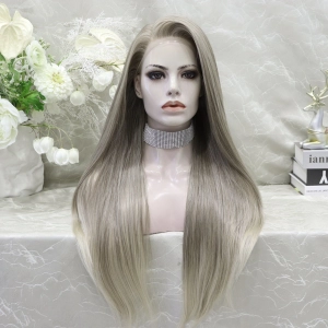 IMstyle Gracie Full lace Silky wigs 28 inches natural color straight style daily lace fronts wigs