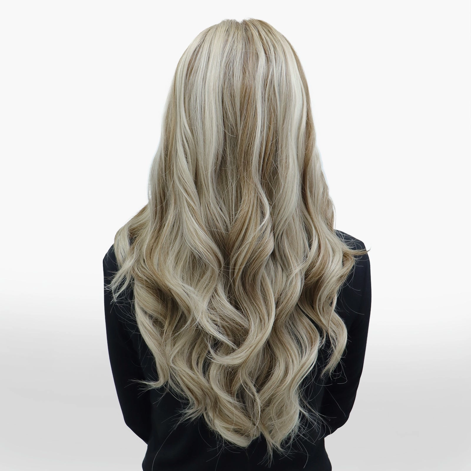 IMstyle Rachael 26inches Layer cut Ashy blonde warm Tone 13*6 free Parting lace Front Wig