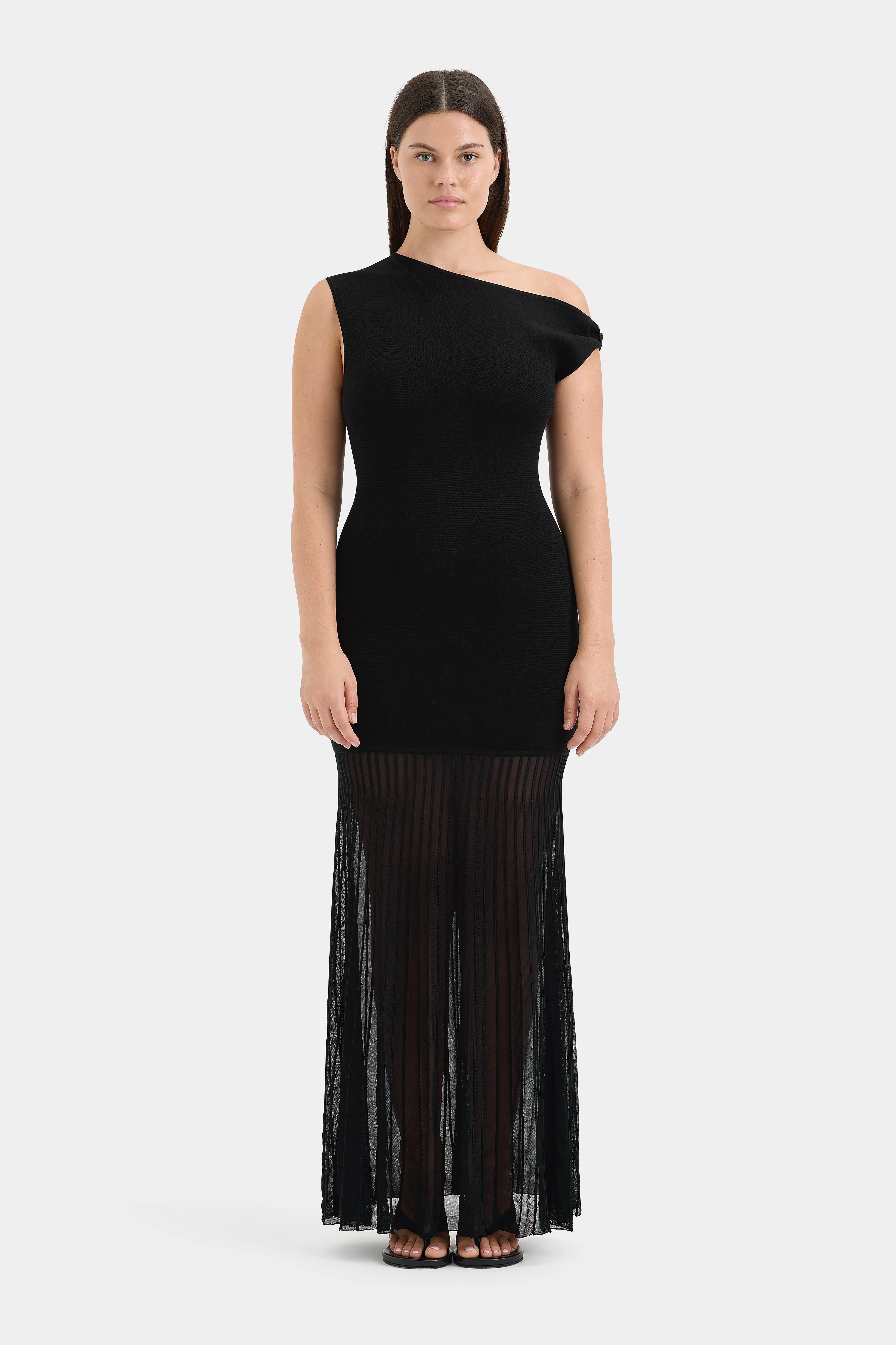 Indigo Twist Dress