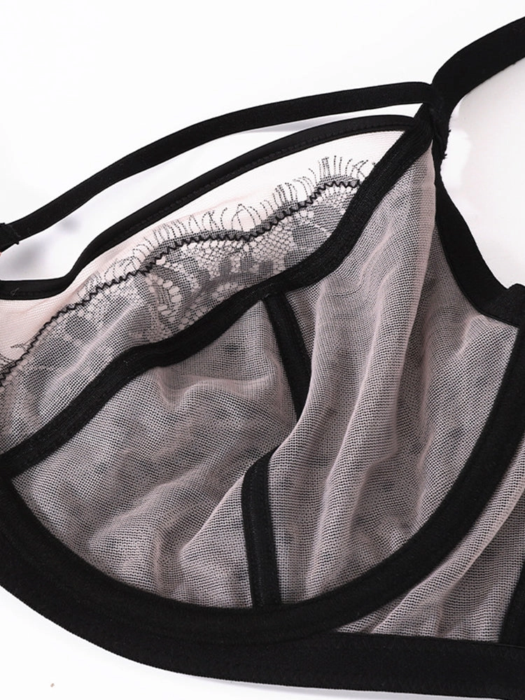 Lace Plus Size Minimizer Bras – Flexible Underwire & Breathable Design