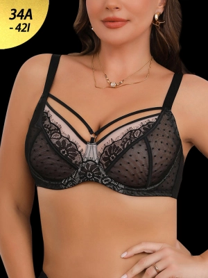 Lace Plus Size Minimizer Bras – Flexible Underwire & Breathable Design