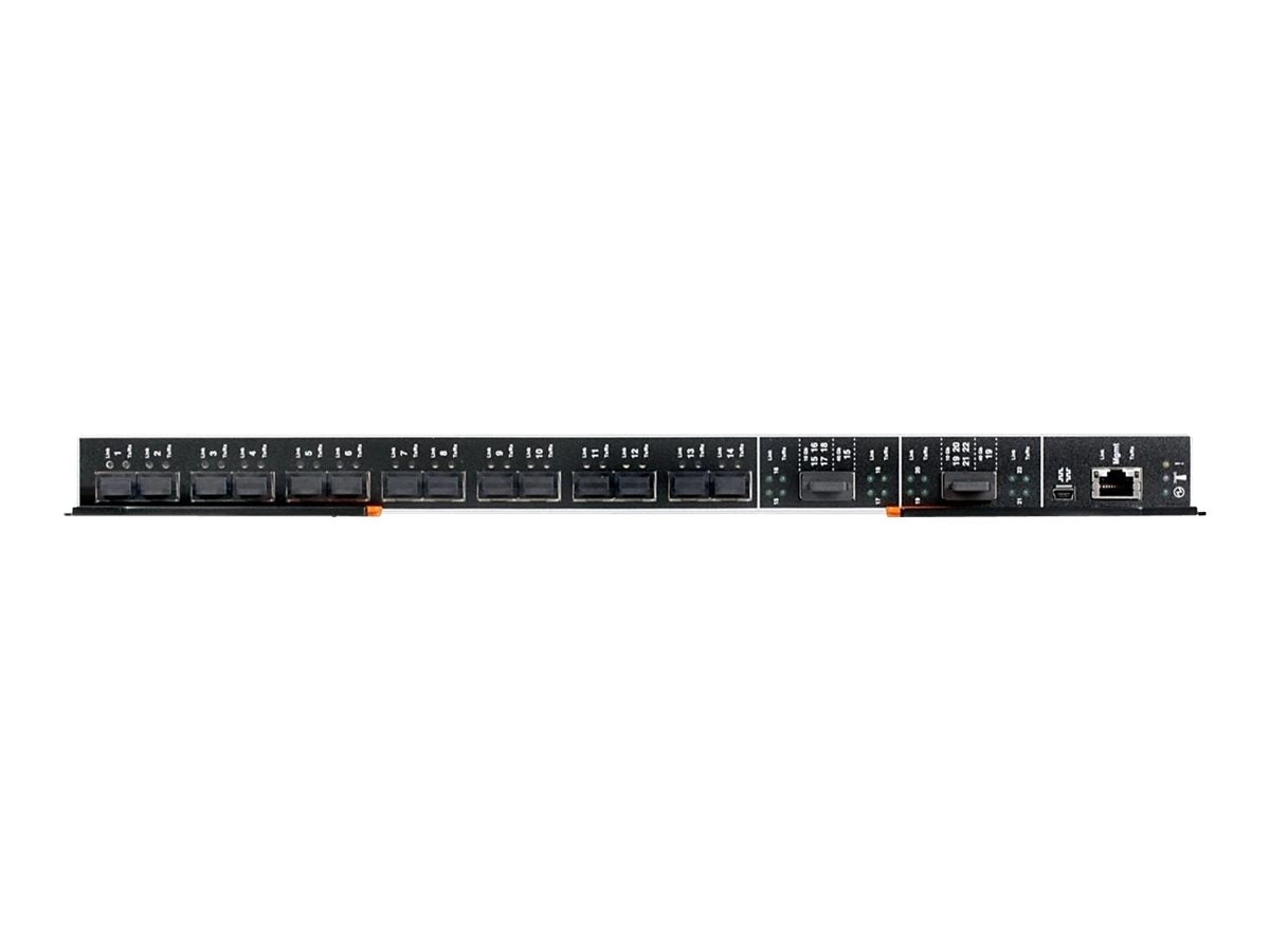 Lenovo Flex System Fabric EN4093R 10Gb Scalable Switch - Switch - L3 - managed - 24 x 1 Gigabit SFP/ 10 Gigabit SFP  - plug-in 00FM514