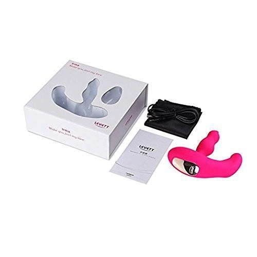 Levett Irma Pink Premium Soft Silicone Remote Control Wireless Multifunctional Clitoral & Anal Stimulator