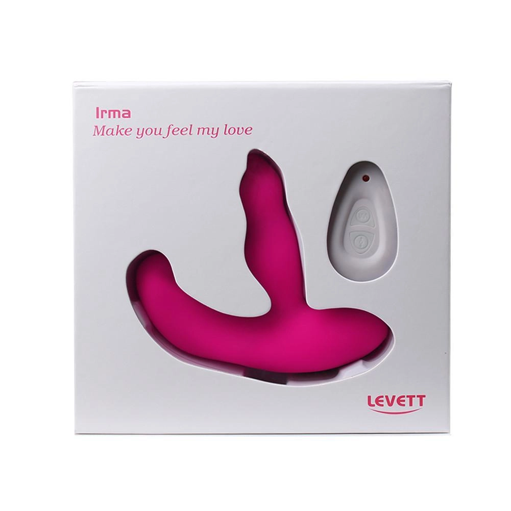 Levett Irma Pink Premium Soft Silicone Remote Control Wireless Multifunctional Clitoral & Anal Stimulator
