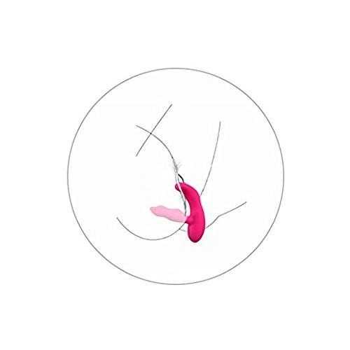 Levett Irma Pink Premium Soft Silicone Remote Control Wireless Multifunctional Clitoral & Anal Stimulator