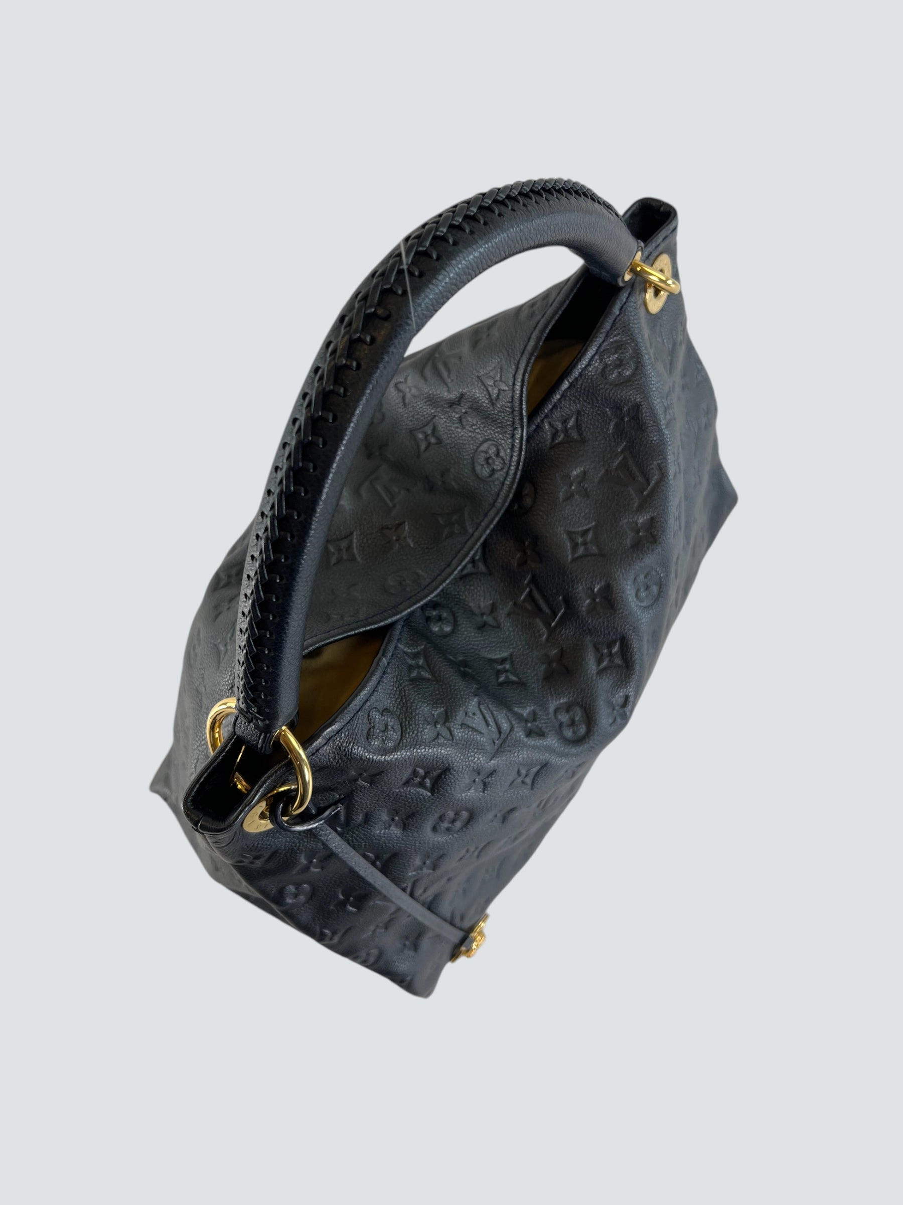 Louis Vuitton Black Empreinte Leather Artsy Hobo