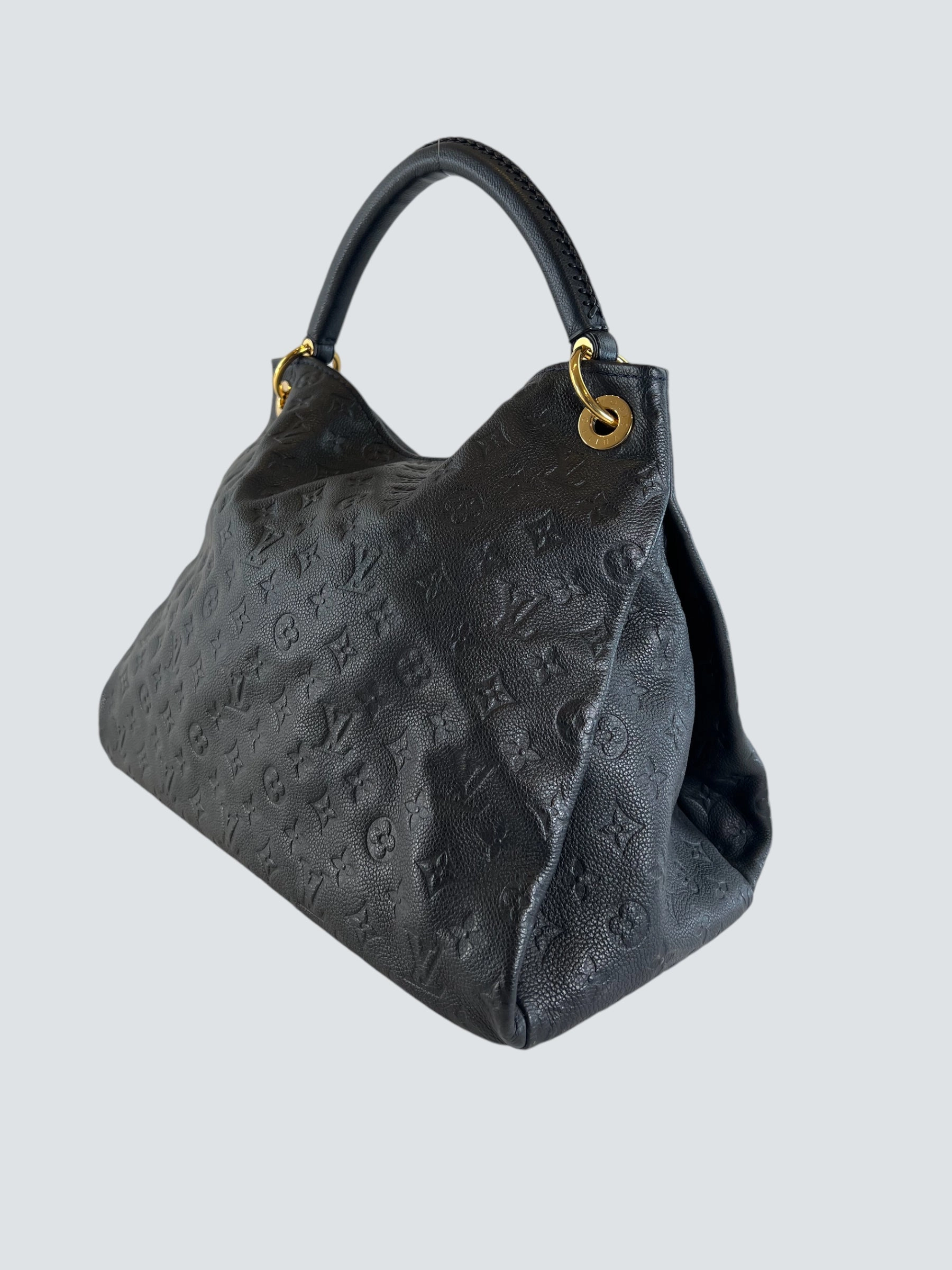 Louis Vuitton Black Empreinte Leather Artsy Hobo