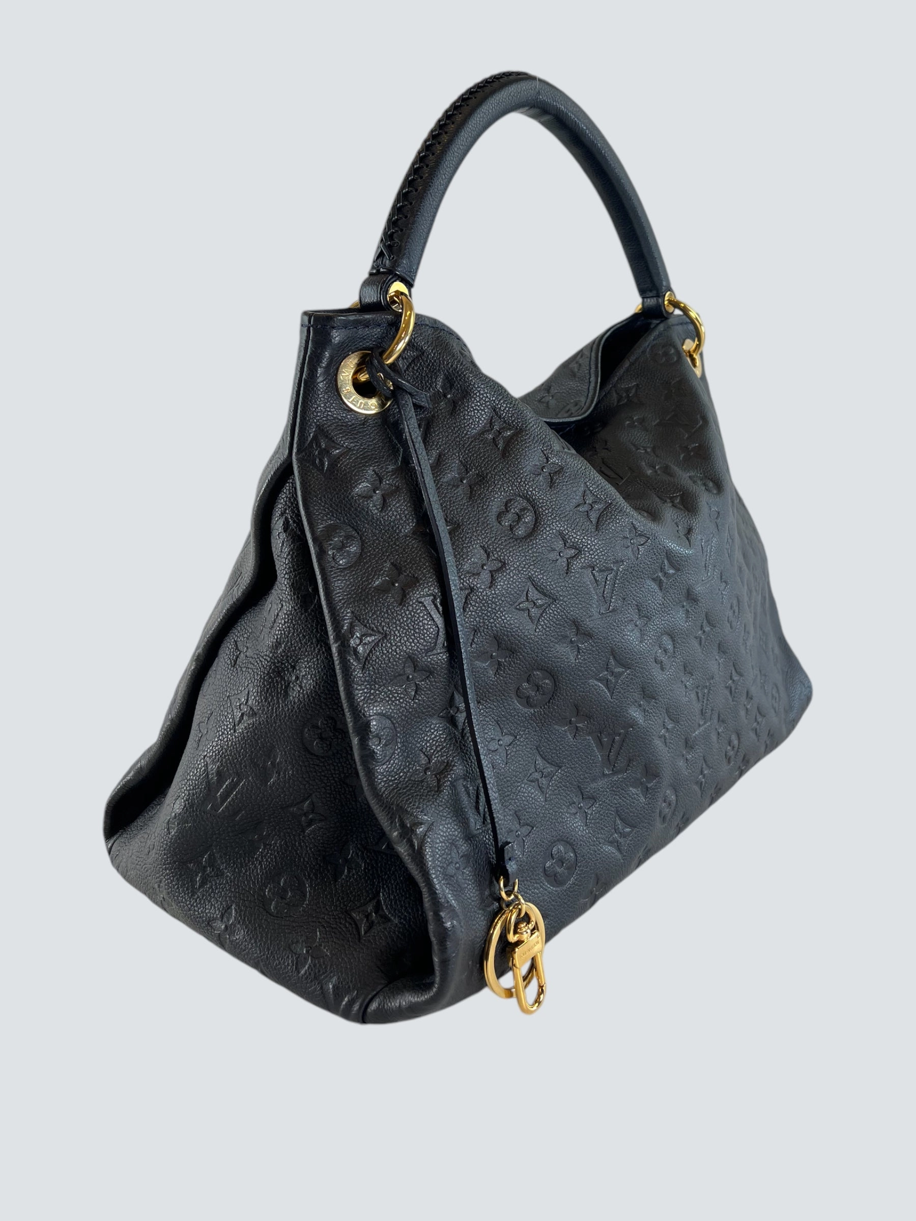 Louis Vuitton Black Empreinte Leather Artsy Hobo