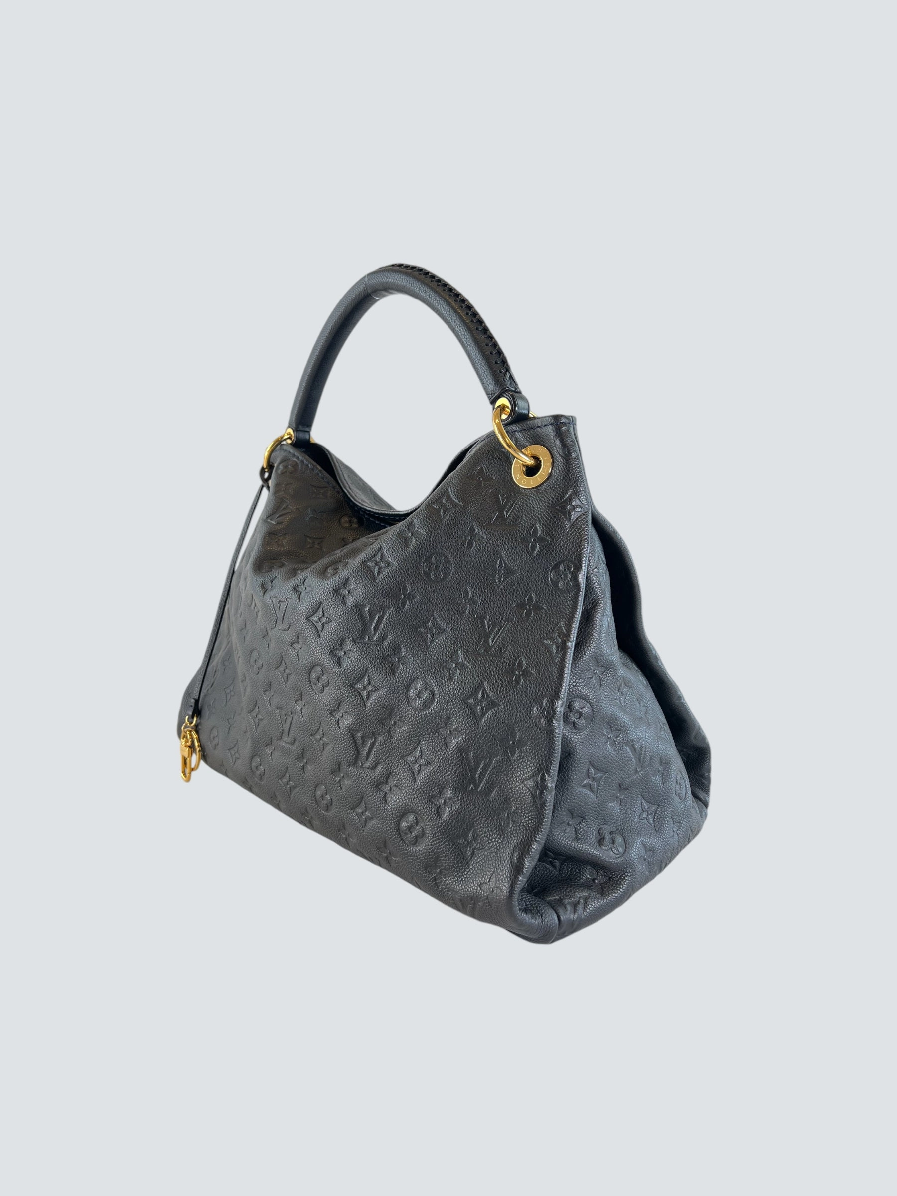 Louis Vuitton Black Empreinte Leather Artsy Hobo