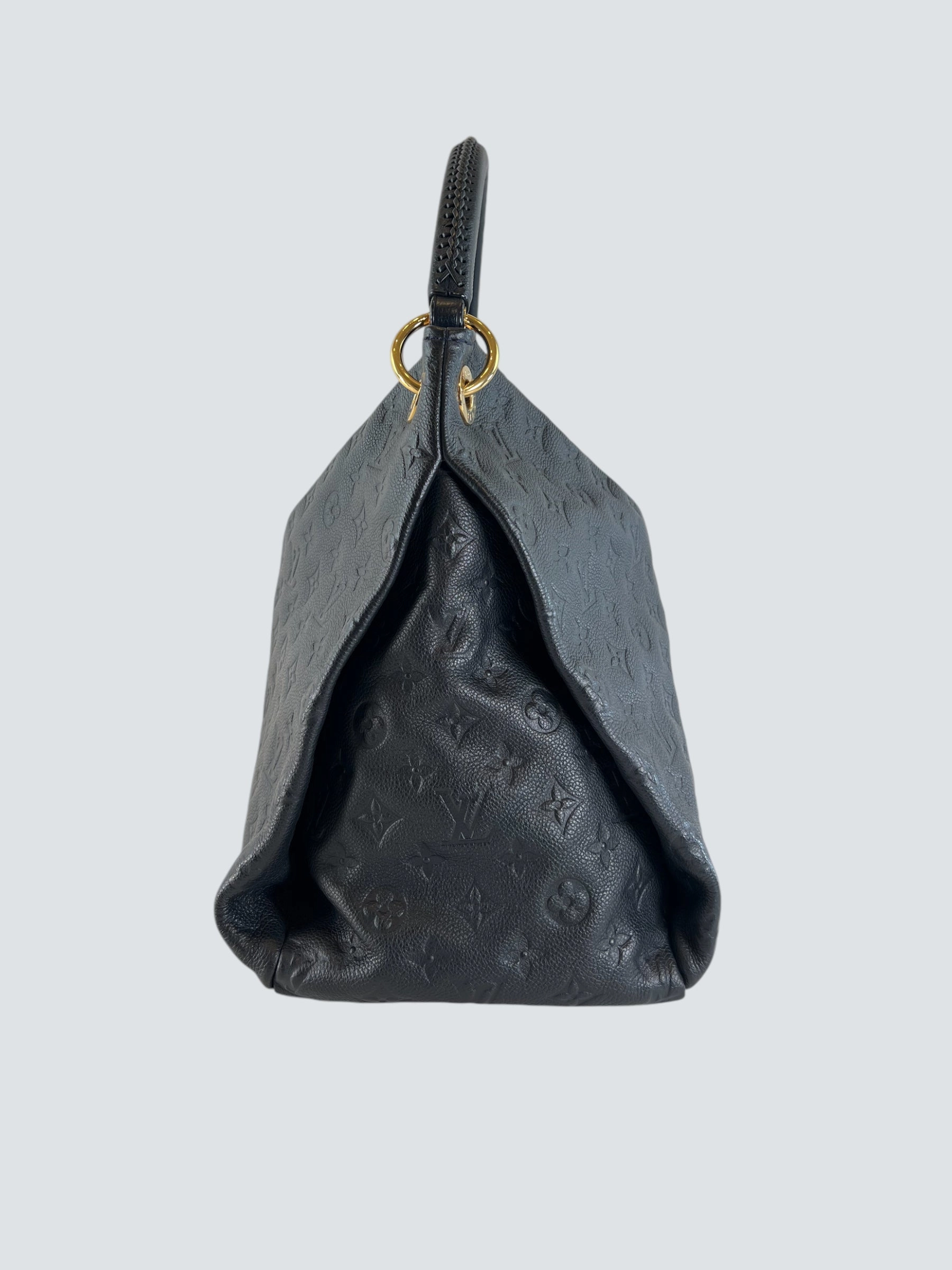 Louis Vuitton Black Empreinte Leather Artsy Hobo