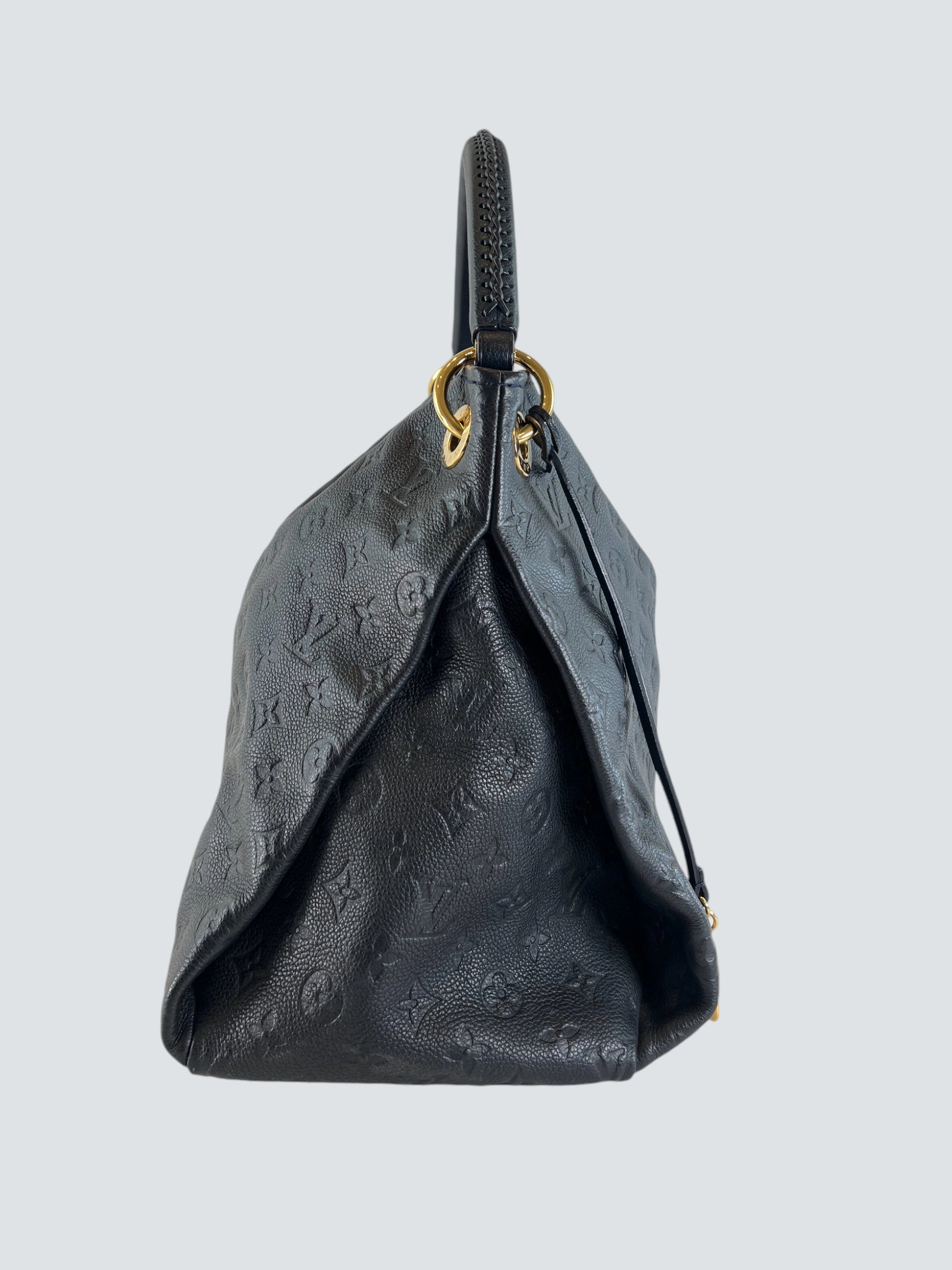 Louis Vuitton Black Empreinte Leather Artsy Hobo