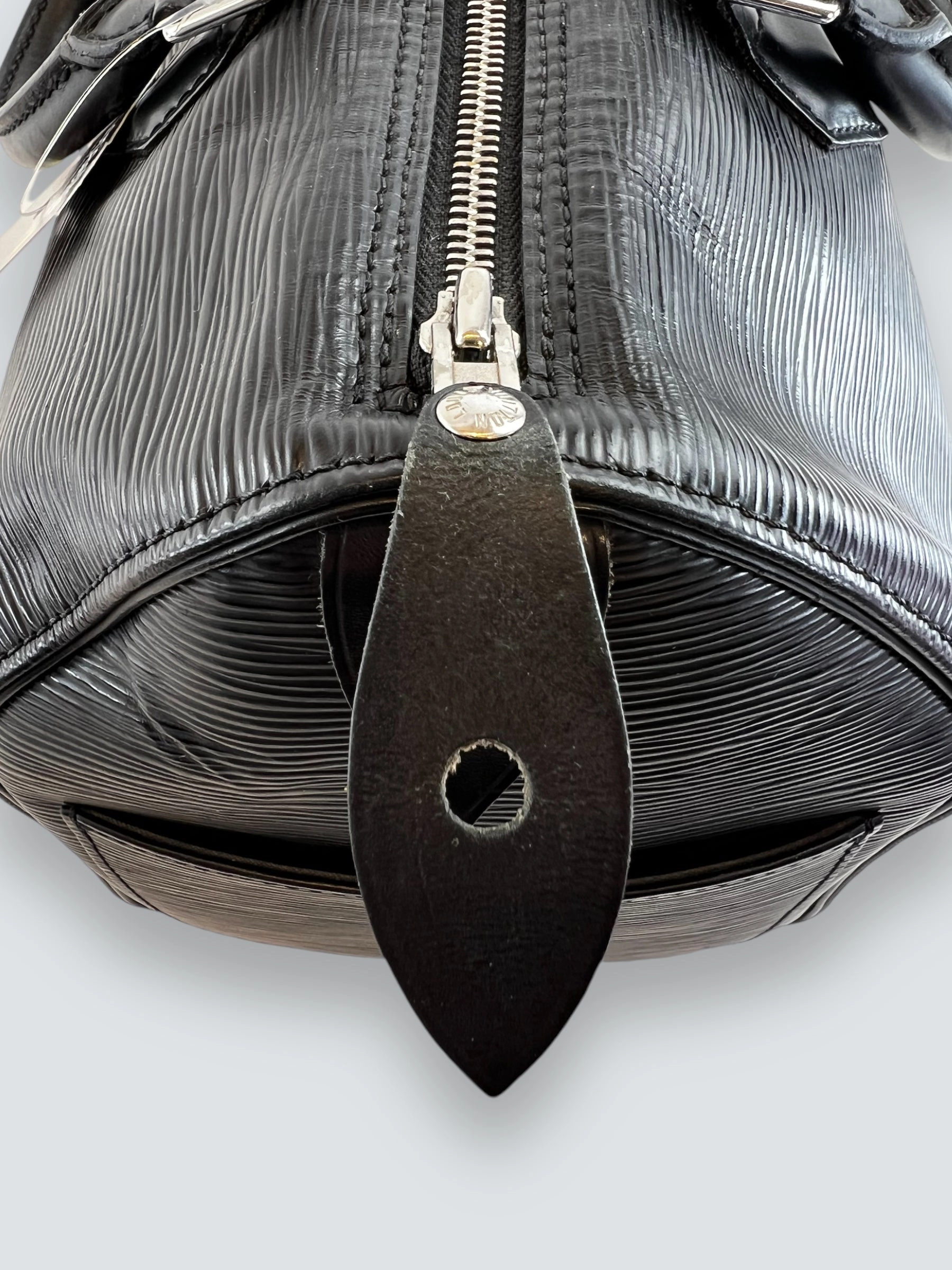 Louis Vuitton Black Epi Leather Speedy 35 Handbag